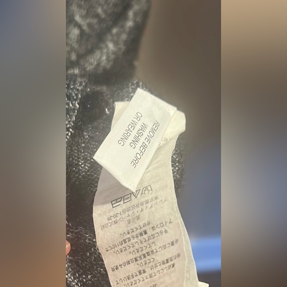 NWT Armani Exchange light asymmetrical Sweater XL - Picture 8 of 13